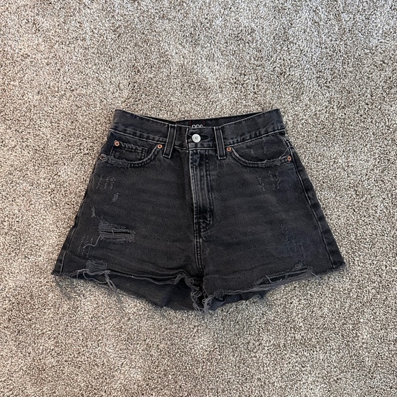 bdg denim shorts black - Picture 1 of 3